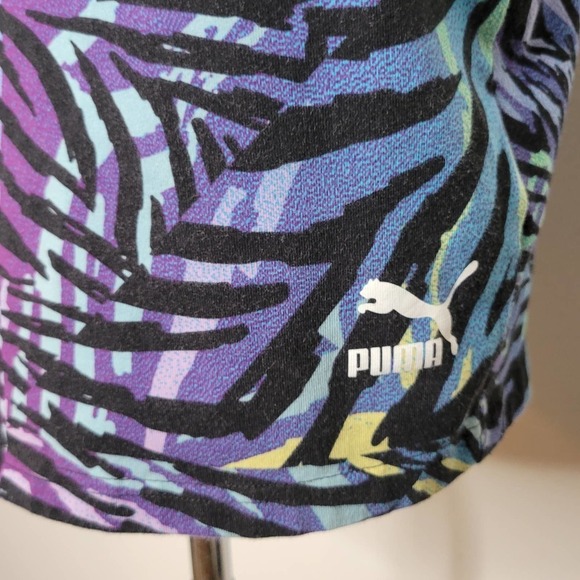 Puma Neon Safari Slim Off Shoulder‎ Dress Size Large - Picture 4 of 8